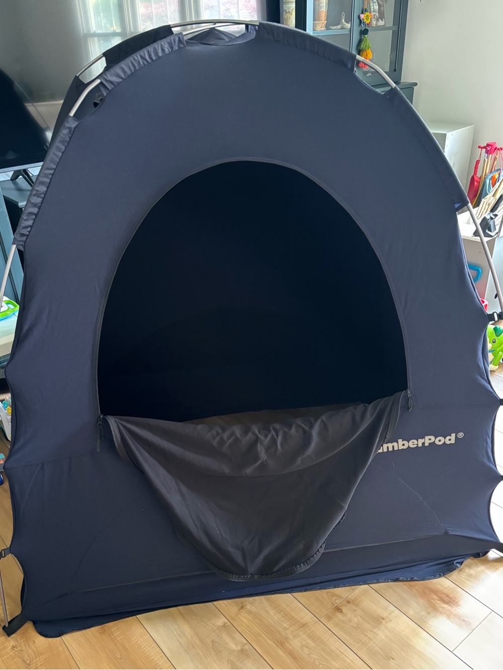 SlumberPod with Fan - Navy - Picture 4 of 4